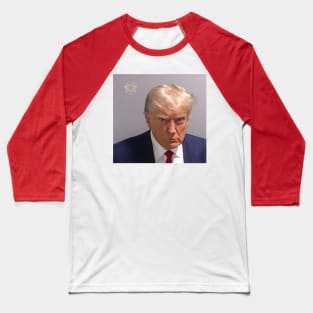 Trump Mugshot blank Tee Baseball T-Shirt